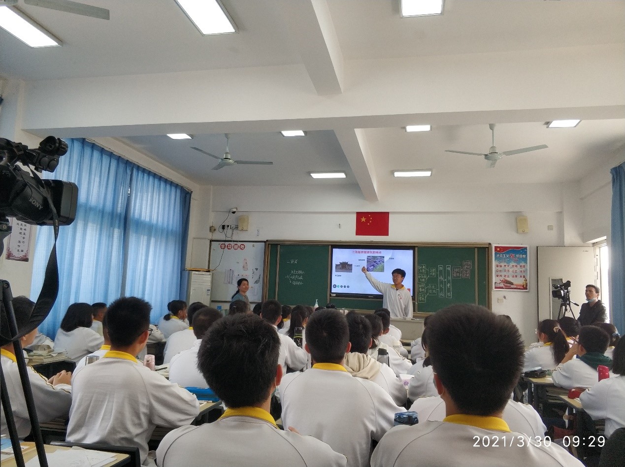 我校教师赴连江一中参加2021年教学观摩日活动